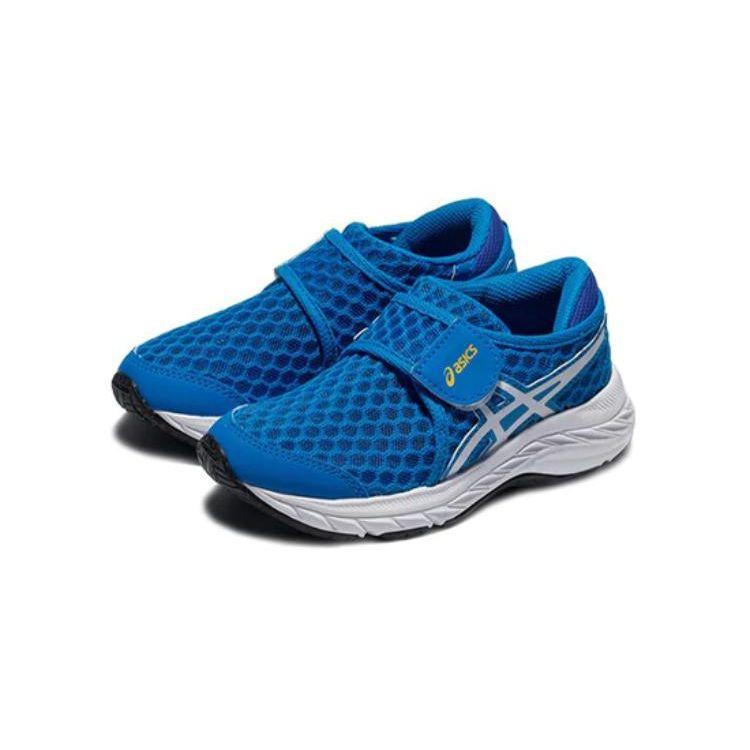 Asics Kids Contend Series Comfortable Lightweight Stable Daily Outdoor Running Shoes Kids Sneakers Blue 1014A307-400