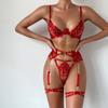 Sexy Lingerie Love Temptation Slim Four-Piece Set