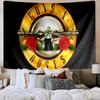 Gun Music Band Printed Tapestry, Unique Design Tapestry, Wall Decor for Bedroom,Livingroom, Playroom,Heartwarming Fan Holiday Gifts