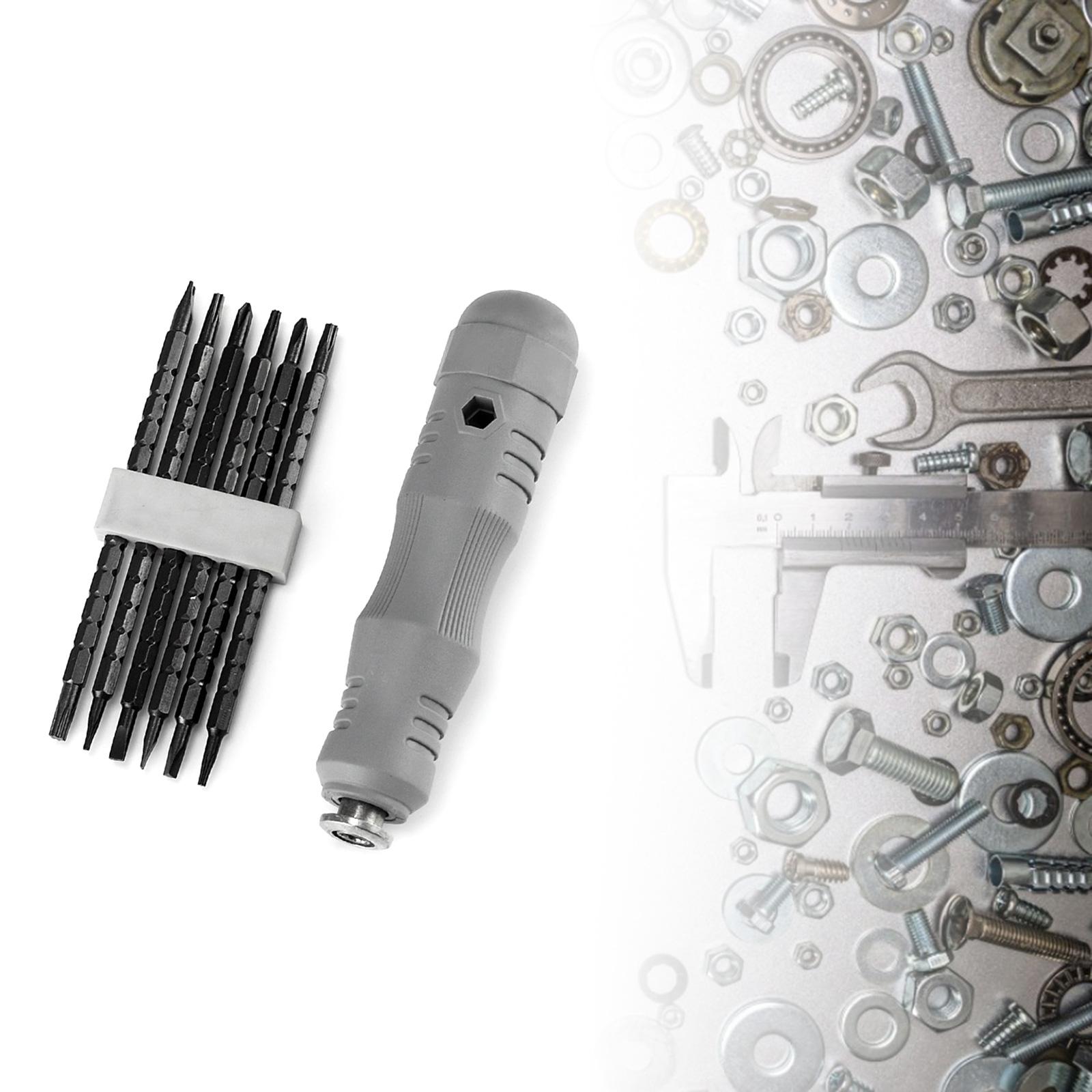 

Набор телескопических отверток профессионального класса, многофункциональная отвертка 13 в 1 с магнитным держателем бит, эргономичная ручка