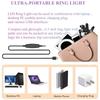 6 Inch Clip On Ring Light with Fill Light & Beauty Mode for Tablet