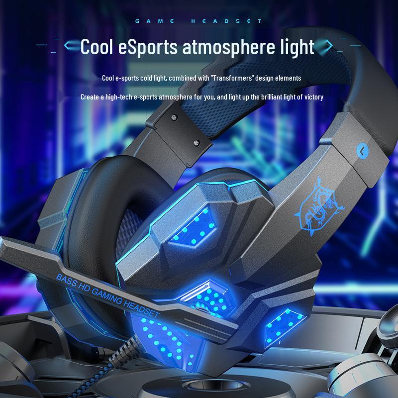 Gaming Laptop Wired Over-Ear Headphones: E-Sports Edition
