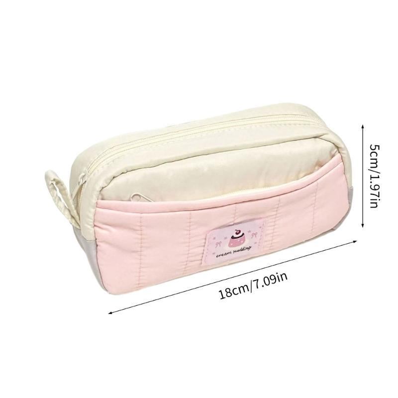 Trendy Multi Functional Pencil Case Organizers Compact Design Easy Carry J0MC