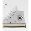 Converse Chuck 70 Vintage Canvas High PS White Garnet Kids Sneakers Egret 368984C