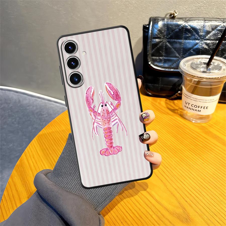 Marine Animals Soft Back Phone Cover Case for Samsung Galaxy A14 A15 A51 A52 A33 A34 A24 A31 A54 A71 A12 A13 A35 A41 A22 A23 A16