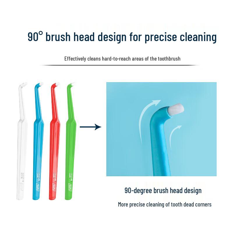 Tepe Single-Tuft Toothbrush for Orthodontic & Interdental Care
