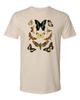 Camiseta Cottage Cult Clothing 100% Algodón Oculto Gótico Bruja Mariposas