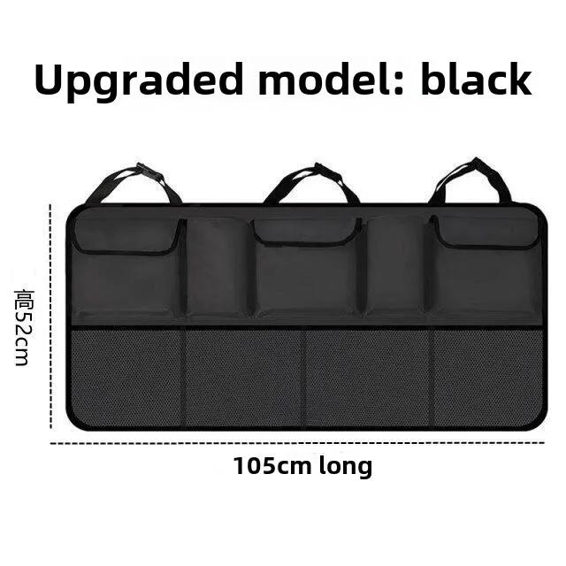 Universal Oxford Cloth Car Trunk Organizer Foldable Back Seat Hanging Storage Bag Multi-Functional Vehicle Storage Solution