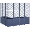 Planter with Trellis Blue Gray 160 X 120 X 140 Cm PP