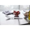 Yamazaki Tower Silicone Cooking Spoon, White, Approx. W7 X D3 X H26cm, Dishwasher Safe, Floating Tip, Measuring Meter, 4272