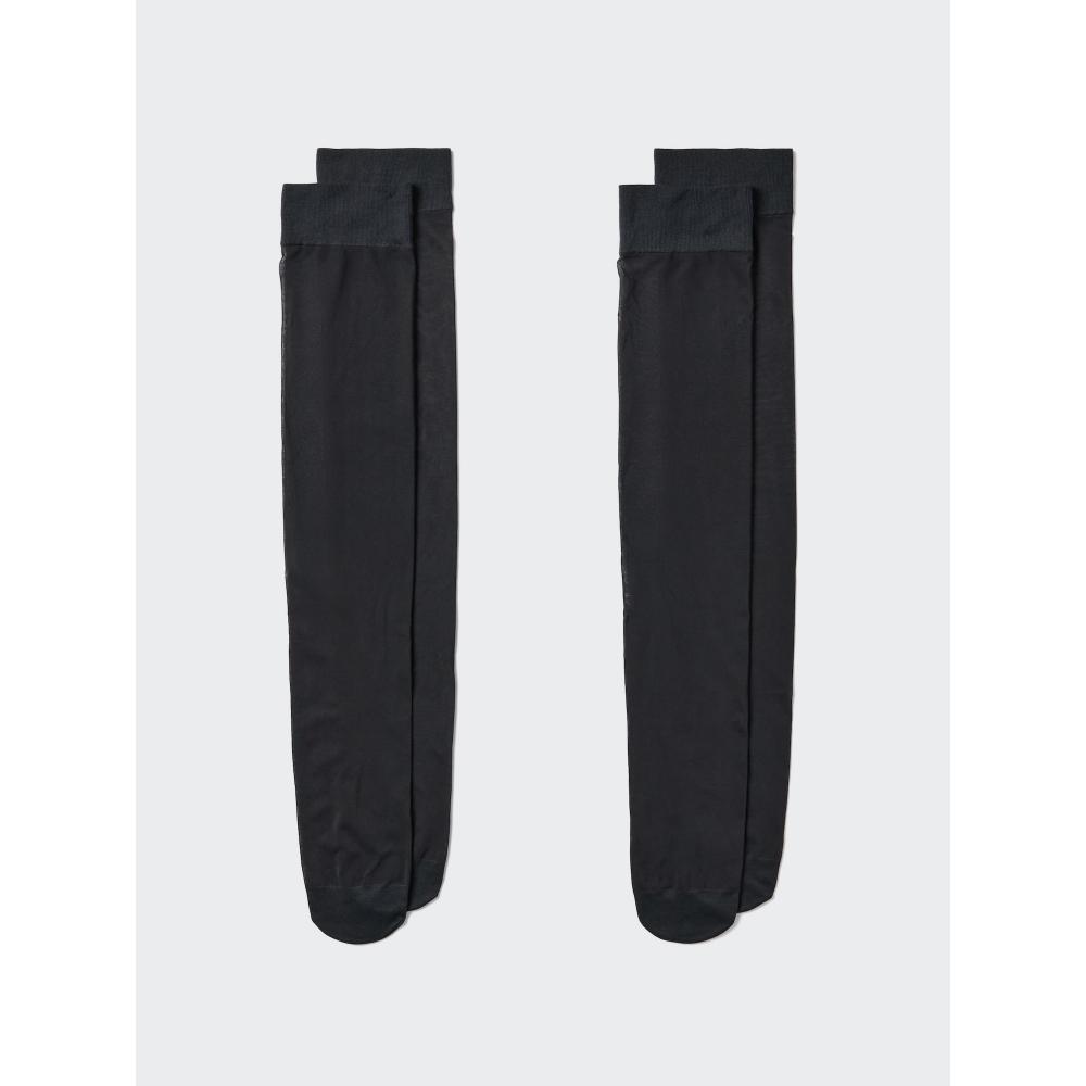 Uniqlo Japan Sheer High Socks 2 Pair Set