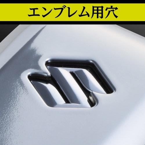 SEIWA Car Interior Supplies Key Cover for Suzuki Cars Type 1 Metal Silver WA97 Jimny/Jimny Sierra (JB64/JB74)/Swift/Wagon R