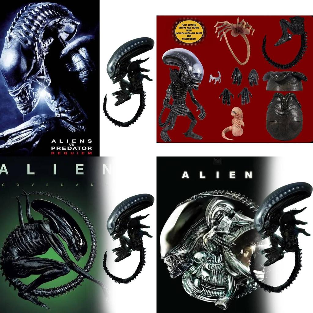 Mezco Mds Designer Alien 6 Zoll Deluxe Version Sammlerfigur Modell A1 Für Fans