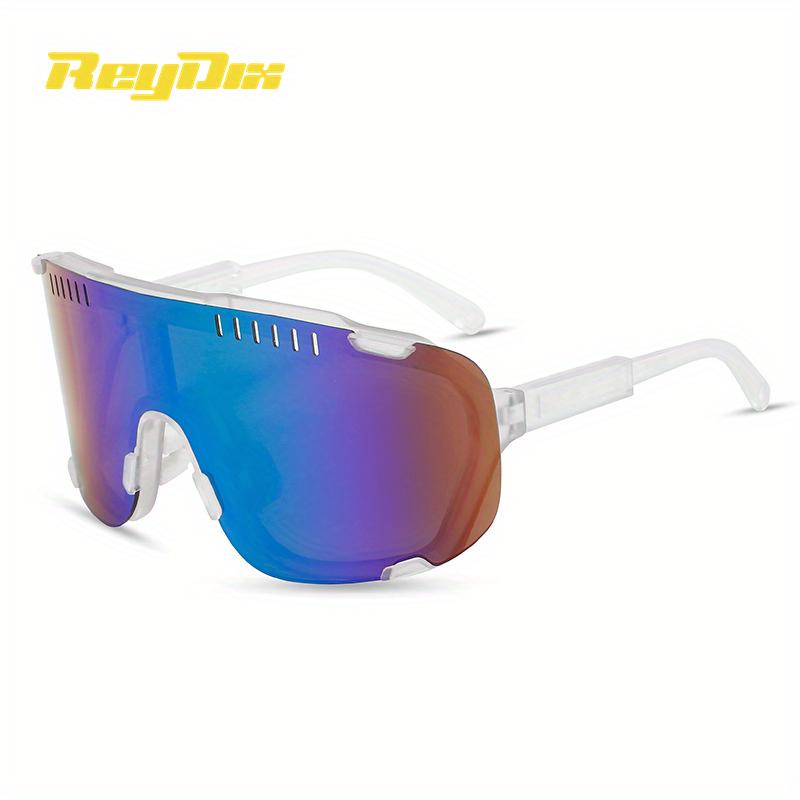 

Ветровые щитки для спорта на открытом воздухе ReyDix унисекс с большой рамой, UV400 белый