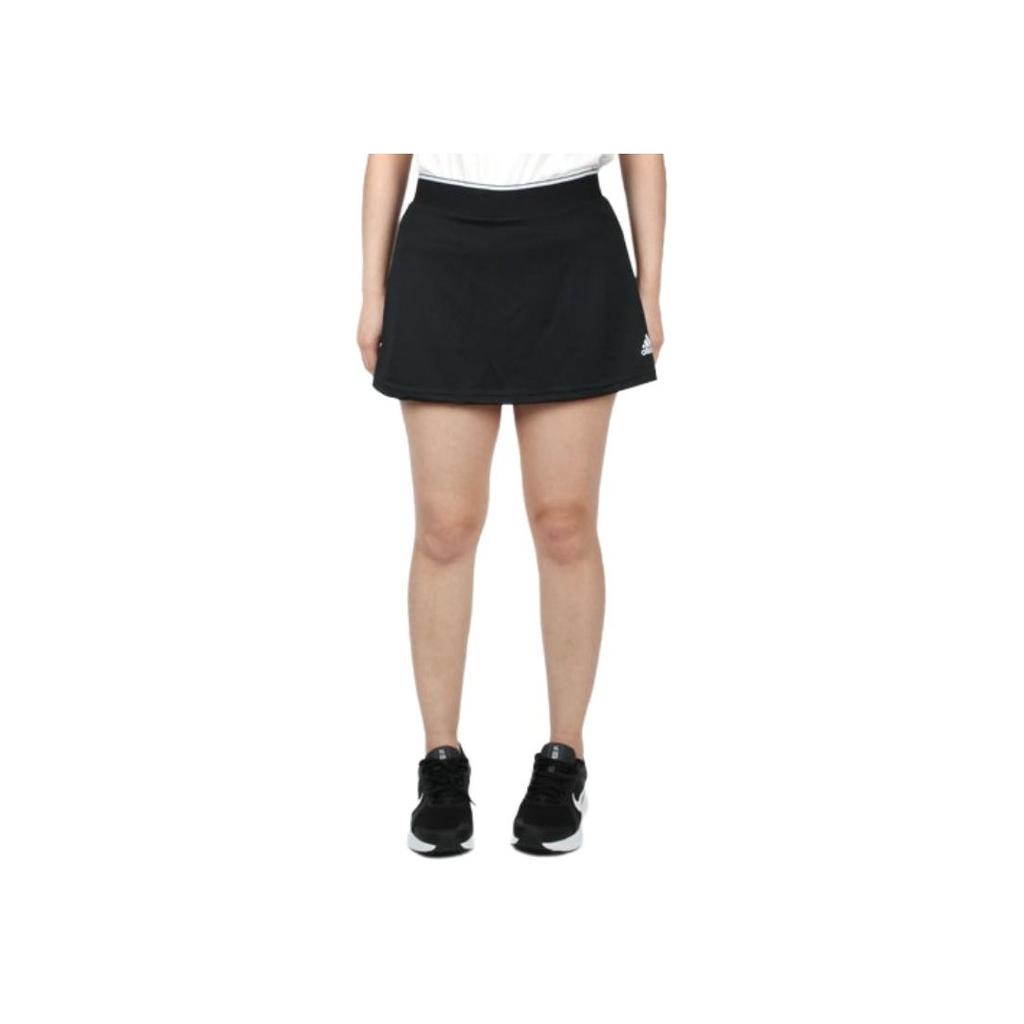Adidas Moisture Wicking Versatile Sports Casual Skirt Women Skirts Black GL5480