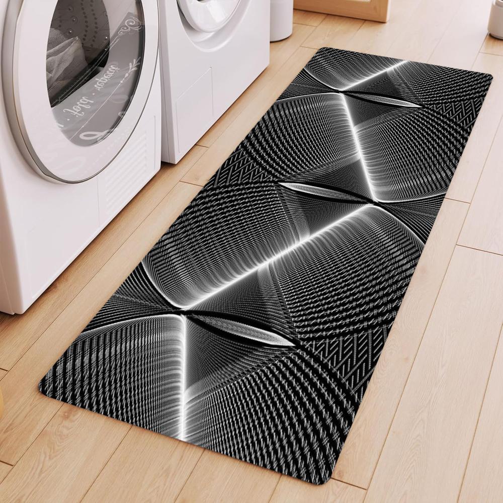 

3D Trap Carpet Space Tunnel Area Rug Soft Floor Mat for Game Room Bedroom Home Decoration Bedroom Decor Carpets for Living Room 40X120CM
