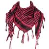 124A Ørken Shemagh Tørklæde Blødt Med Kvast Arabisk Hovedtørklæde Unisex Keffiyeh Bandana Unisex Hovedindpakning Arabisk Tørklæde Hovedbeklædning