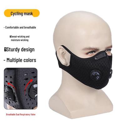 Cross-Border Cycling & Running Dustproof Mask - Activated Carbon Ear-Hanging Face Protection