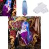 Stylish No Game No Life Shiro Cosplay Dress Shirt And Tie Set For Anime Enthusiasts