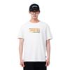 Puma Round Neck Casual Printed Short Sleeve T-Shirt Men Tops White 683815-02