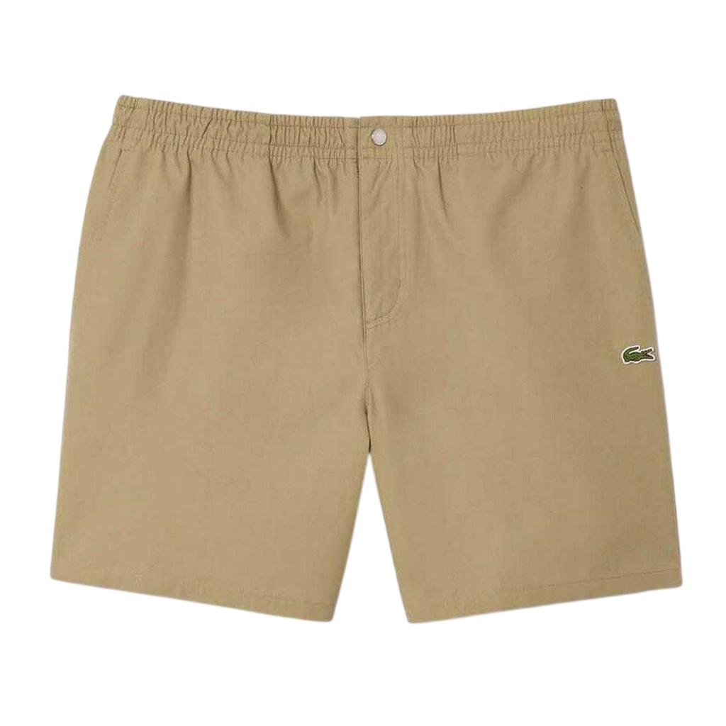 Lacoste Mens Cotton Poplin Relaxed Fit Shorts