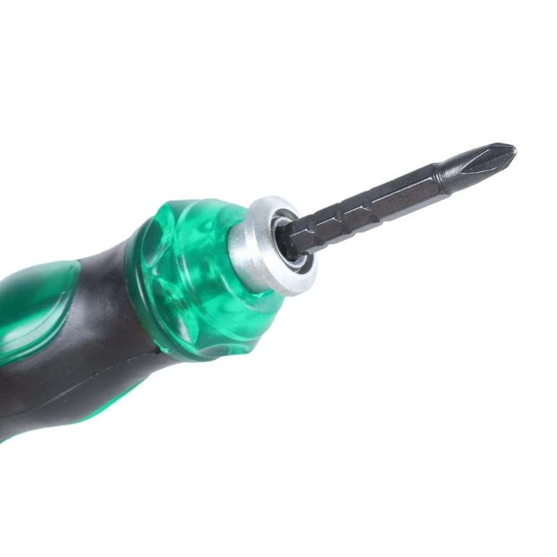 Multifunctional Ratchet Screwdriver Double Purpose Telescopic Screwdriver Woodworking Household Repair Hand Tool