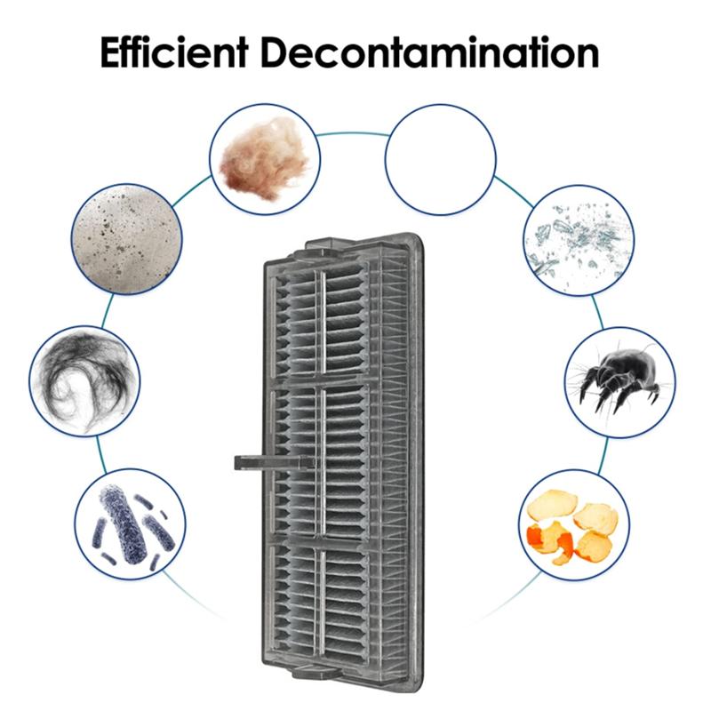 

A65T-Replacement Parts For Dreame X40 Ultra X40 Pro S30 Pro Ultra Robot Vacuum Parts Main Side Brush Filter Mop Dust Bag