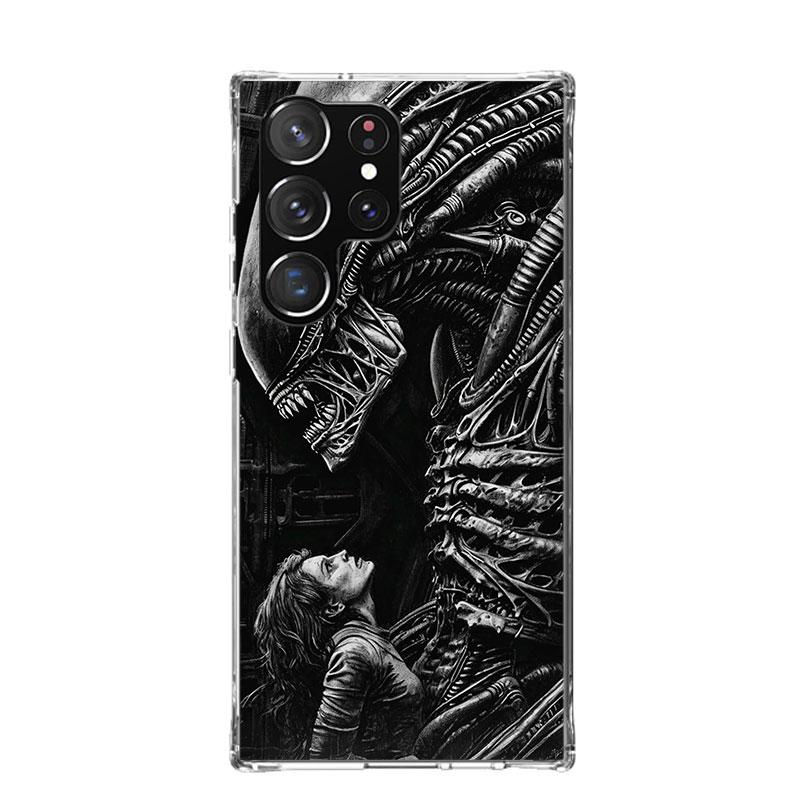 Cool A-Alien X-Xenomorph Phone Case For Samsung Galaxy S26 S25 Edge S24 S23 FE S22 Ultra S21 Plus S20 + Fundas Cover Coque Galax