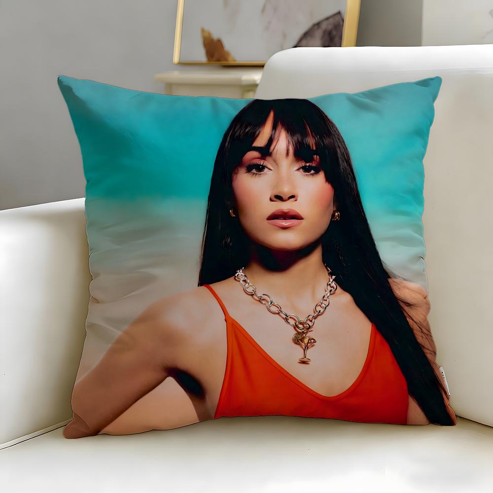 Stylish Aaitanaful Cushion Cover Soft  EasyWash Pillow Case  Versatile for Couch Bed Travel and Office