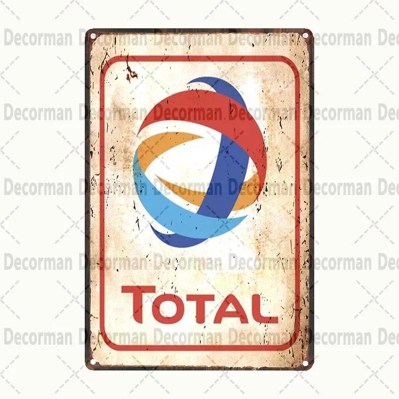 Retro Goodyear Tire Motor Oil Tin Sign  Vintage Iron Painting Wall Decor for Home Pub Bar  X CM Gift Art Poster