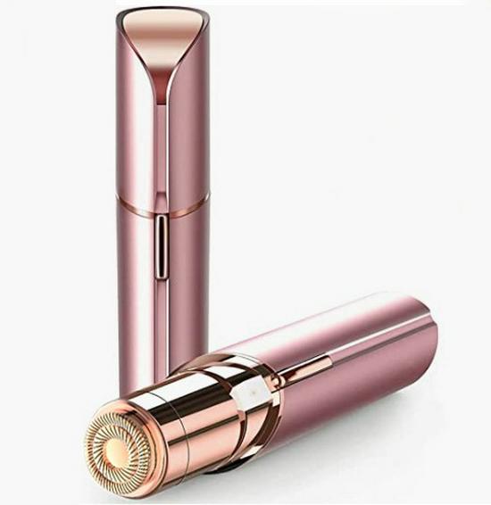 USB Mini Electric Floating Dual-Blade Women's Lipstick Shaver & Epilator