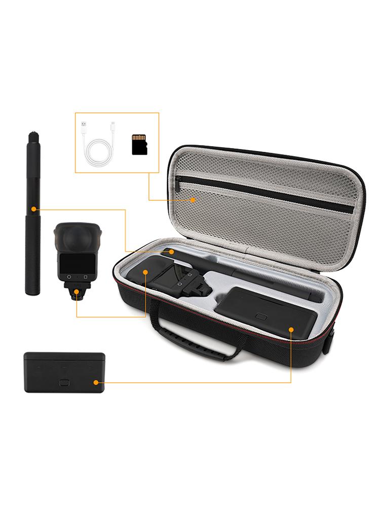 For DJI OSMO 360 Shockproof Camera Organizer Anti-Fall Anti-Scratch Protective Bag Hard Shell Carrying Case Camera Accessories