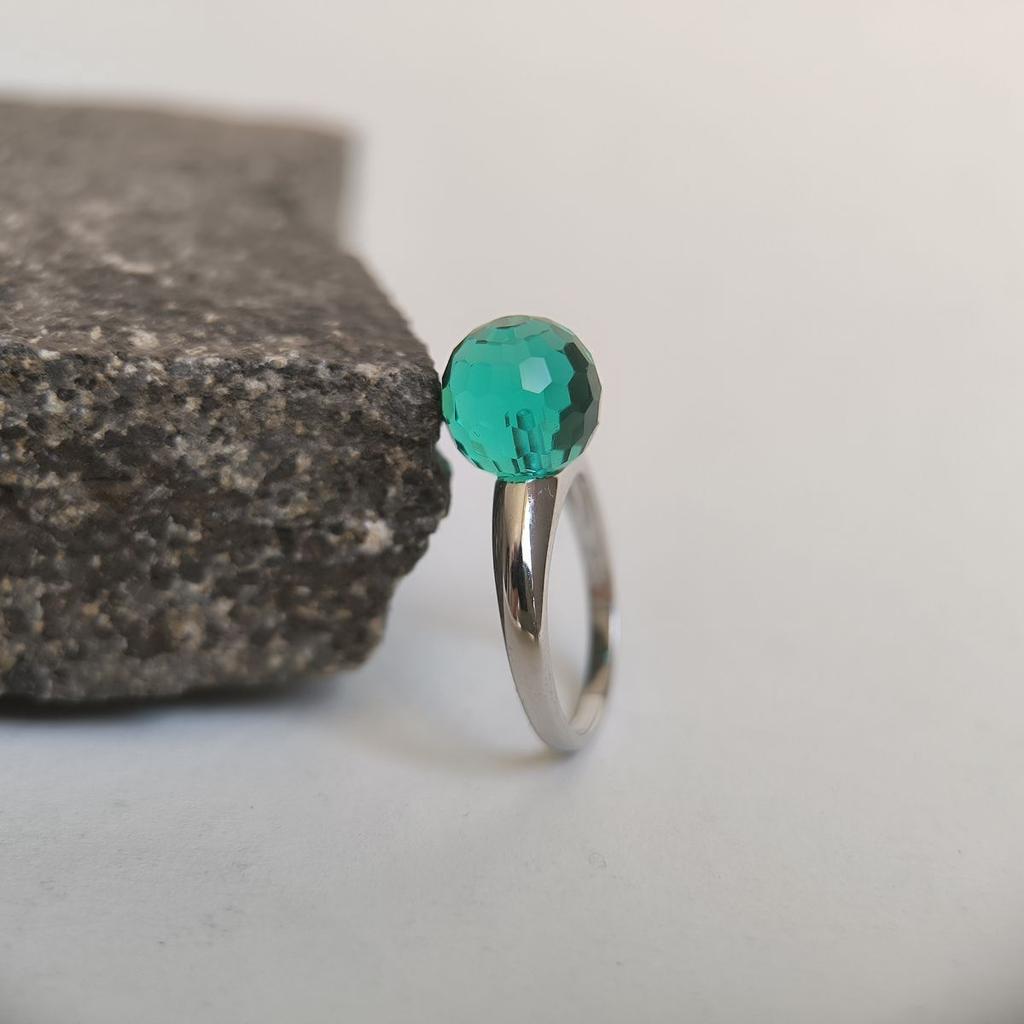 Silver Ring with Cubic Zirconia, Product Weight 3.74 G (60002221)