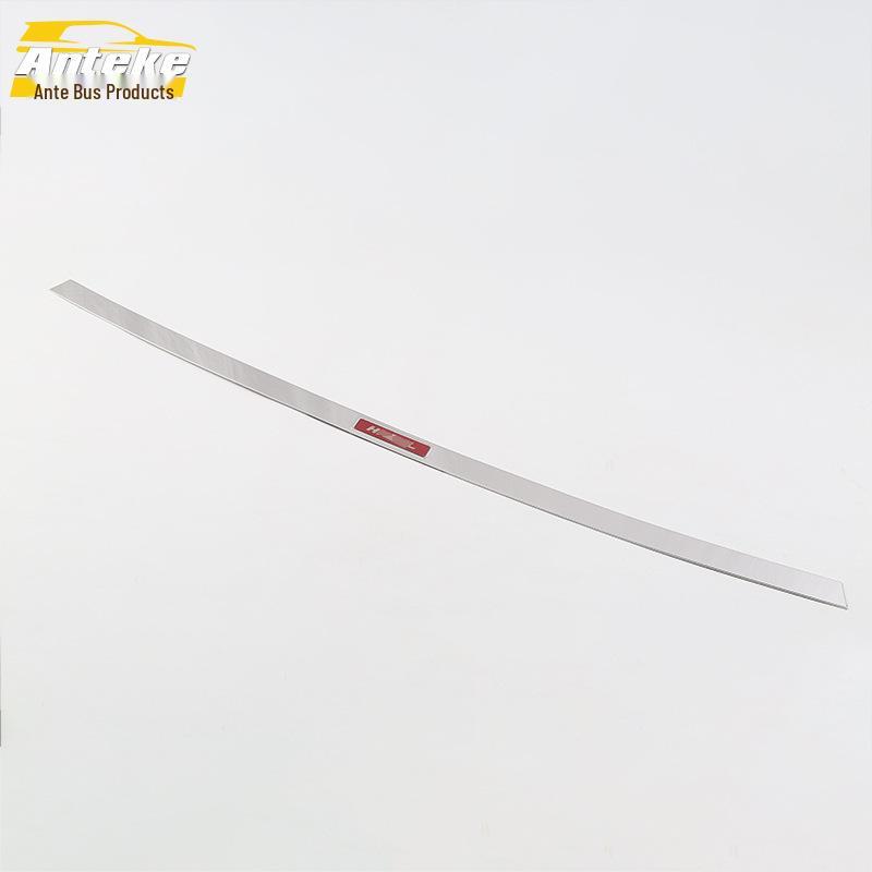 Rear Bumper Trim for 17 H6: Stainless Steel Anti-Scratch Collision Strip