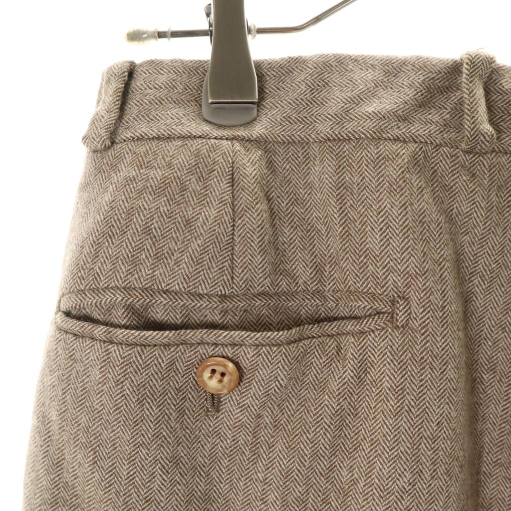 Belvest 80s 90s Made in Italy Vintage Herringbone Pattern suit Setup Men's Used