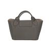 Longchamp Logo Micro Mark Leather Crossbody Tote Bag Women Bags Dark-Gray 10319HYZP55