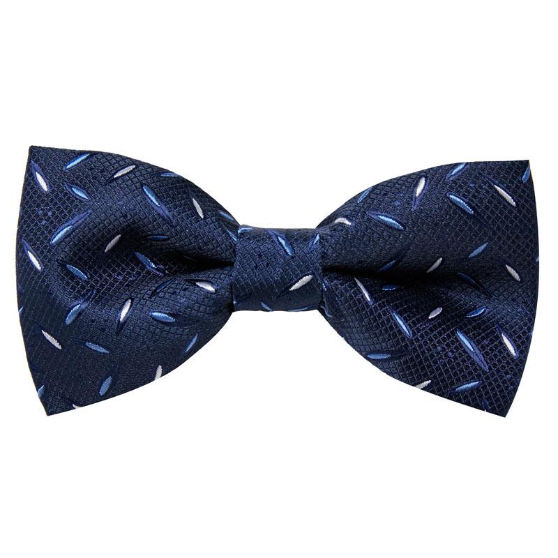 Men's Wedding Party Jacquard Bow Tie - Groom & Best Man Formal Wear Accessory