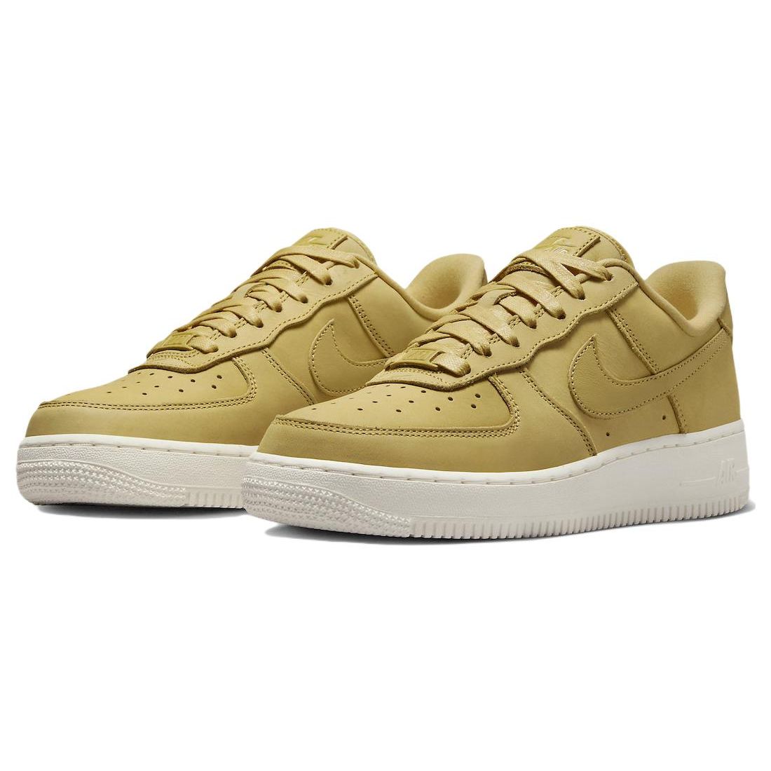 Женские кроссовки Nike Air Force 1 Premium Saturn Gold Brown Sail DR9503-700 38.5 — фото 3