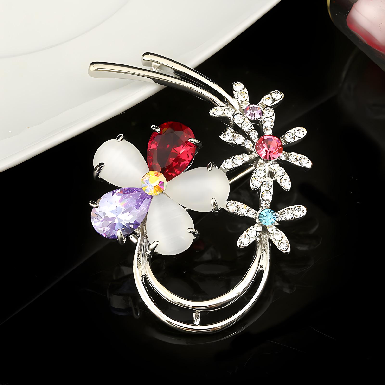 

Цветочная брошь, высококачественный женский корсаж, дизайн Sense Niche, высококачественная брошь для одежды, костюма, осенне-зимнего пальто, аксессуары