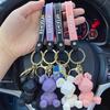 Cartoon Nordic Bunny Doll Keychain Fashion Punk Rabbit Keyring Wholesale