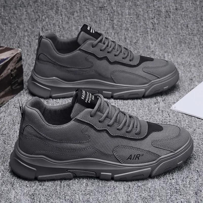 Sports Breathable Thick Platform Man Casual Sneaker Y2k High Quality Shoes for Men Running Simple Jogging Gym Unisex Stylish 39