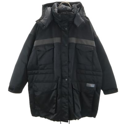 Down Jacket L Black Men's Used