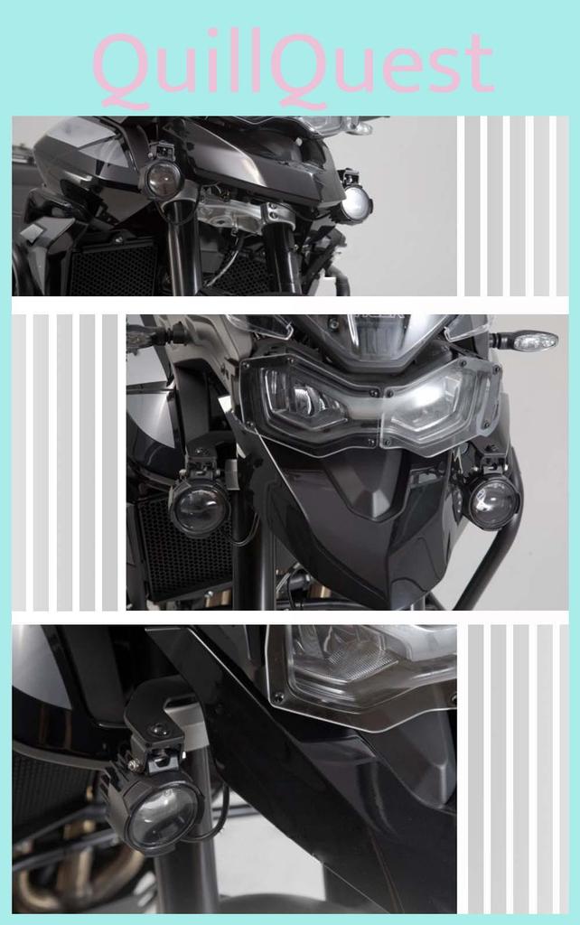 Heavy-duty Spotlight Bracket For Para Tiger 900 Gt And Tiger 850 Customization