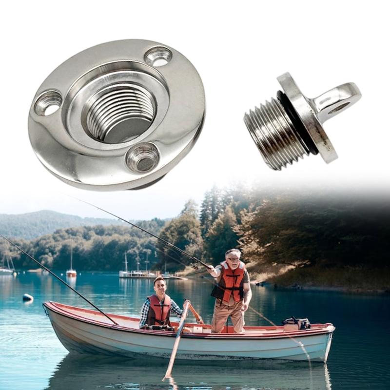 316 Metal Drain Closure Corrosion Resistant Watertight Seal Designs Drain Closure Easy to Use For Marine Fishing Craft