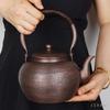 Chinese Style Red Copper Kettle, High-Capacity Boiling Tea Pot, Handmade Thickened Copper Pot For Brewing Tea, Health Tea Set