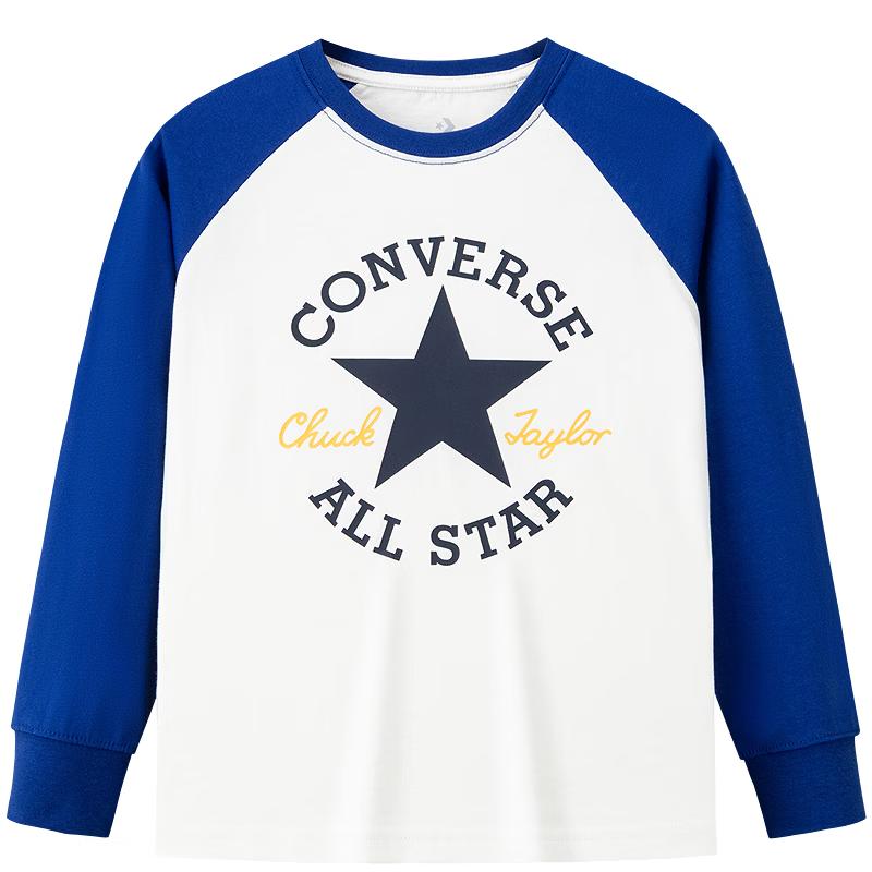 Converse Kids  Colorblock Long-Sleeve T-Shirt L