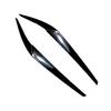 Car Front Headlight Eyebrows Eyelids for BMW 5 Series G30 2017-2020 Eyelash Head Light Lamp Stickers Trims Body Kits