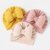 Baby Hat Girls Muslin Hat Bowknot Beanie Cotton Hats Infant Headwear Fashion Headdress Accessories Newborn Turban Hat
