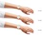 ARNE JACOBSEN ROMAN 53308-2019, 40mm, Nordic Design, Water Resistant (Quiet Design with No Second Hand), White Gold Bangle Strap