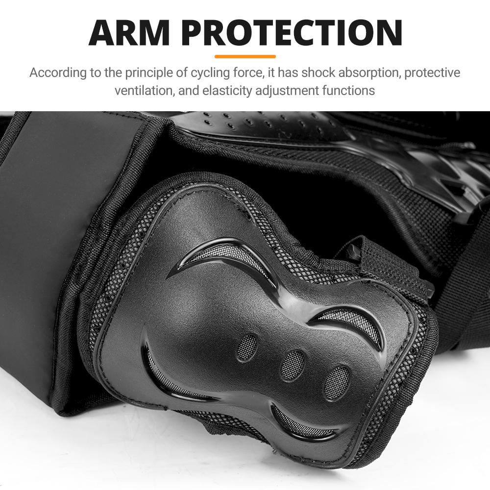 Dětská Motorkářská Ochranná Vesta Ochrana Motokros Body Armor Bunda Ochranné Chrániče Jízda Nákoleníky Moto Plná Ochrana Děti